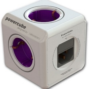 Ciabatta 4 prese Power Cube + USB Charge Lindy 73222